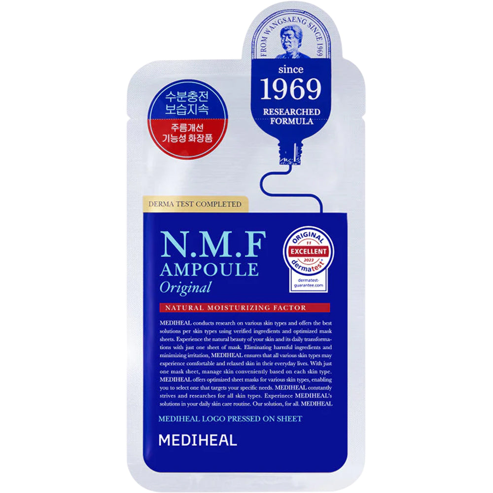 MEDIHEAL The N.M.F Ampoule Sheet Mask Original - masca de fata tip servetel - 27 ml