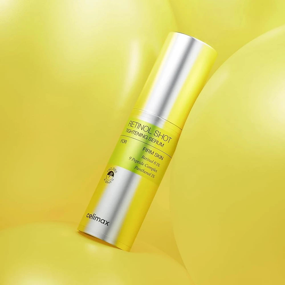 CELIMAX Vita-A Retinol Shot Straffendes Serum für Festigkeit und Elastizität - Reduziert Poren und verbessert die Hauttextur, 30 ml