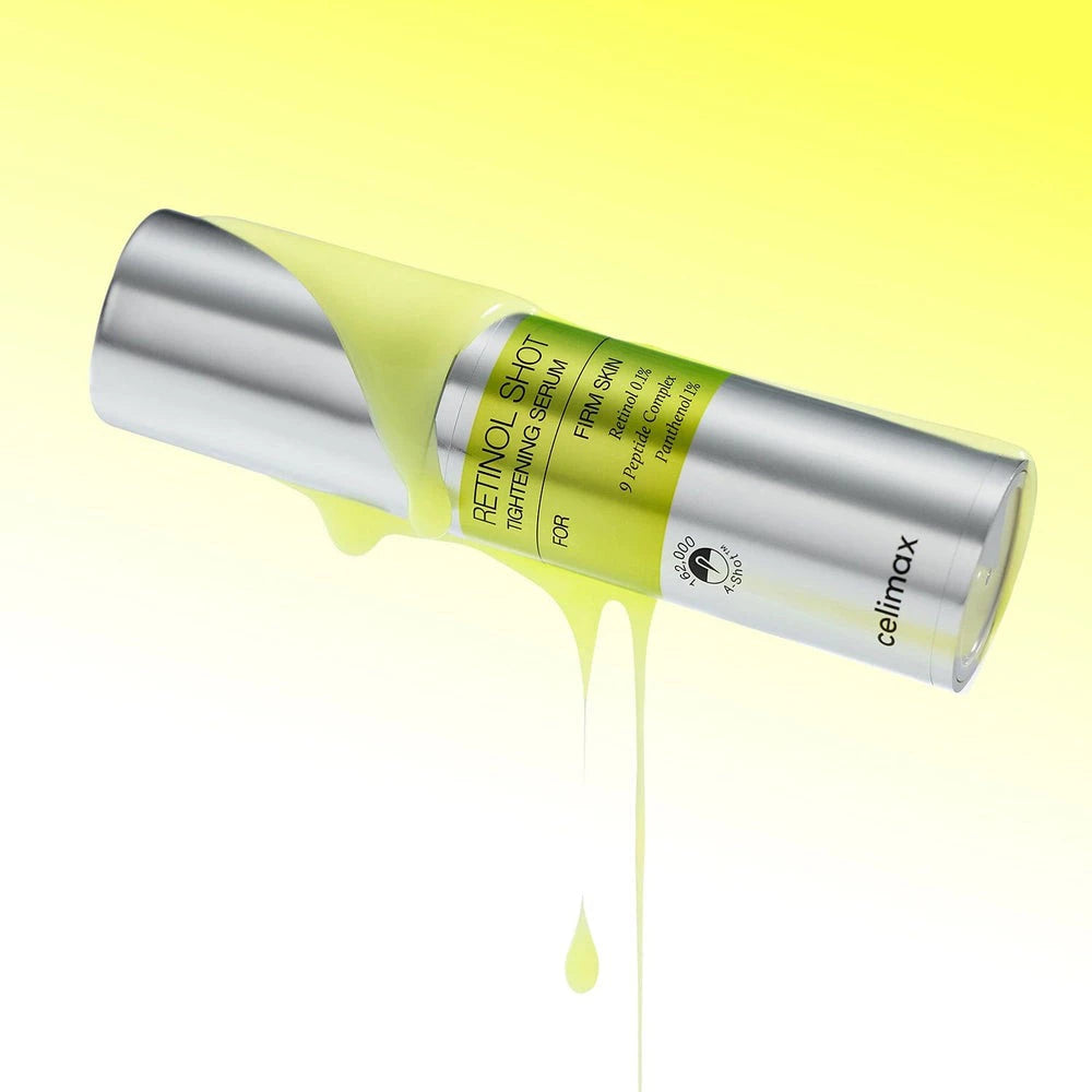 CELIMAX Vita-A Retinol Shot Straffendes Serum für Festigkeit und Elastizität - Reduziert Poren und verbessert die Hauttextur, 30 ml