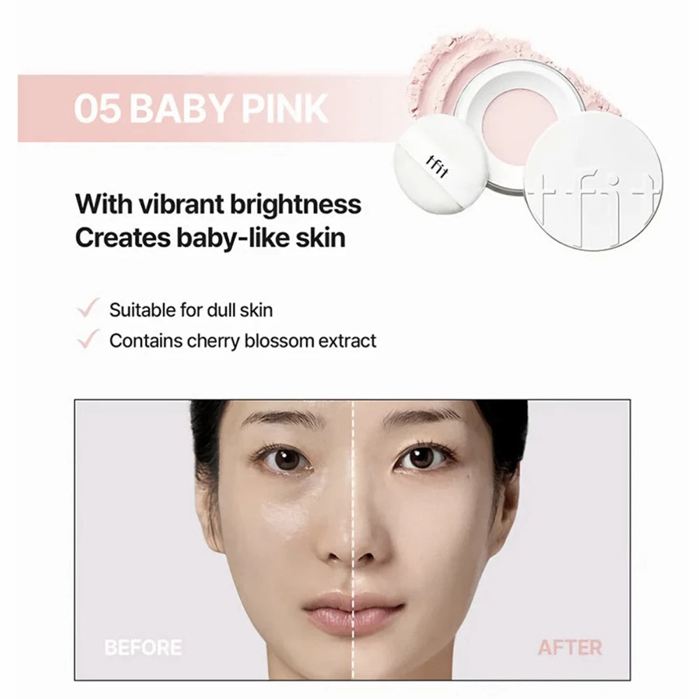 TFIT Translucent Set Finishing Power Pudra de fata translucida 05 Baby Pink
