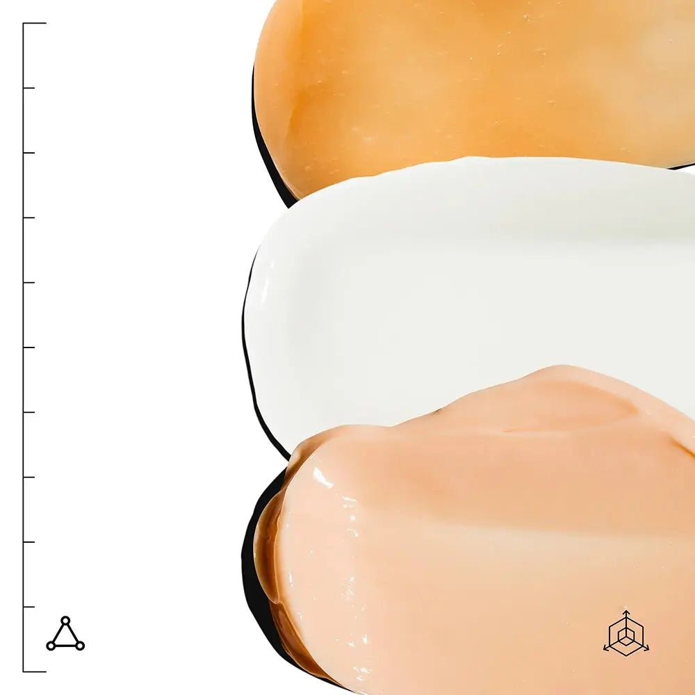 Übersicht: Silk Amino Cleanser + 20 % Vitamin C Serum + Peptide Treatment
