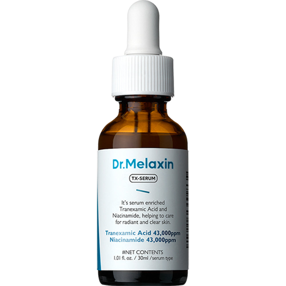 Dr. Melaxin TX Ampulle - Gesichtsserum mit Tranexamsäure und Niacinamid zur Reduzierung von Hyperpigmentierung und für einen gleichmäßigen Hautton - 30 ml