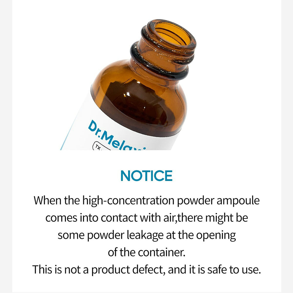 Dr. Melaxin TX Ampulle - Gesichtsserum mit Tranexamsäure und Niacinamid zur Reduzierung von Hyperpigmentierung und für einen gleichmäßigen Hautton - 30 ml