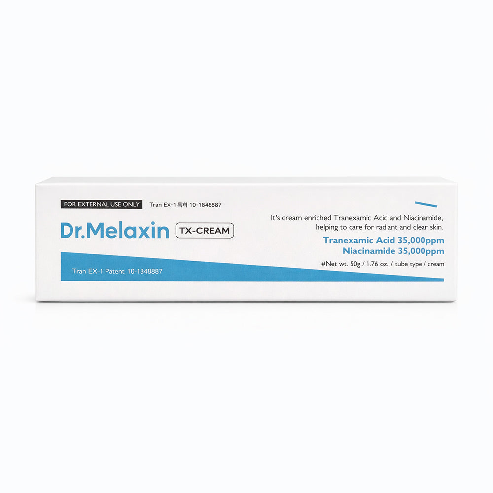 Dr. Melaxin TX Creme - Gesichtscreme mit Tranexamsäure und Niacinamid zur Tonisierung der Haut und Stärkung der Hautbarriere - 50 ml
