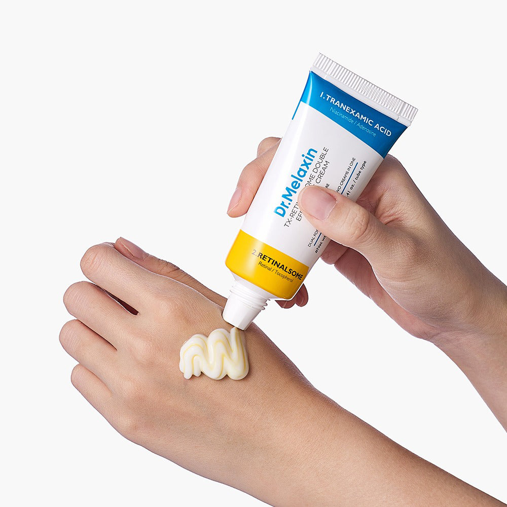 Dr. Melaxin TX Retinalsome Augencreme mit doppeltem Effekt