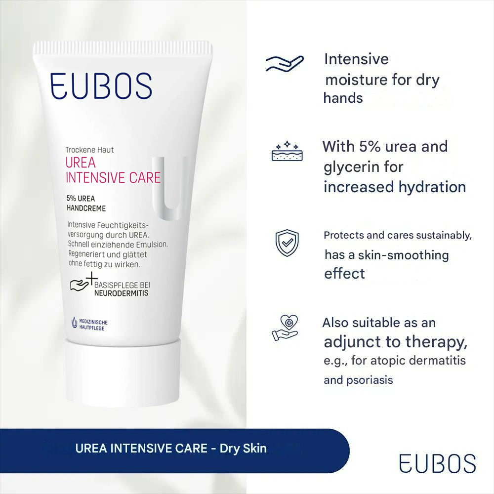 EUBOS Urea Intensivpflege 5% Urea Handcreme