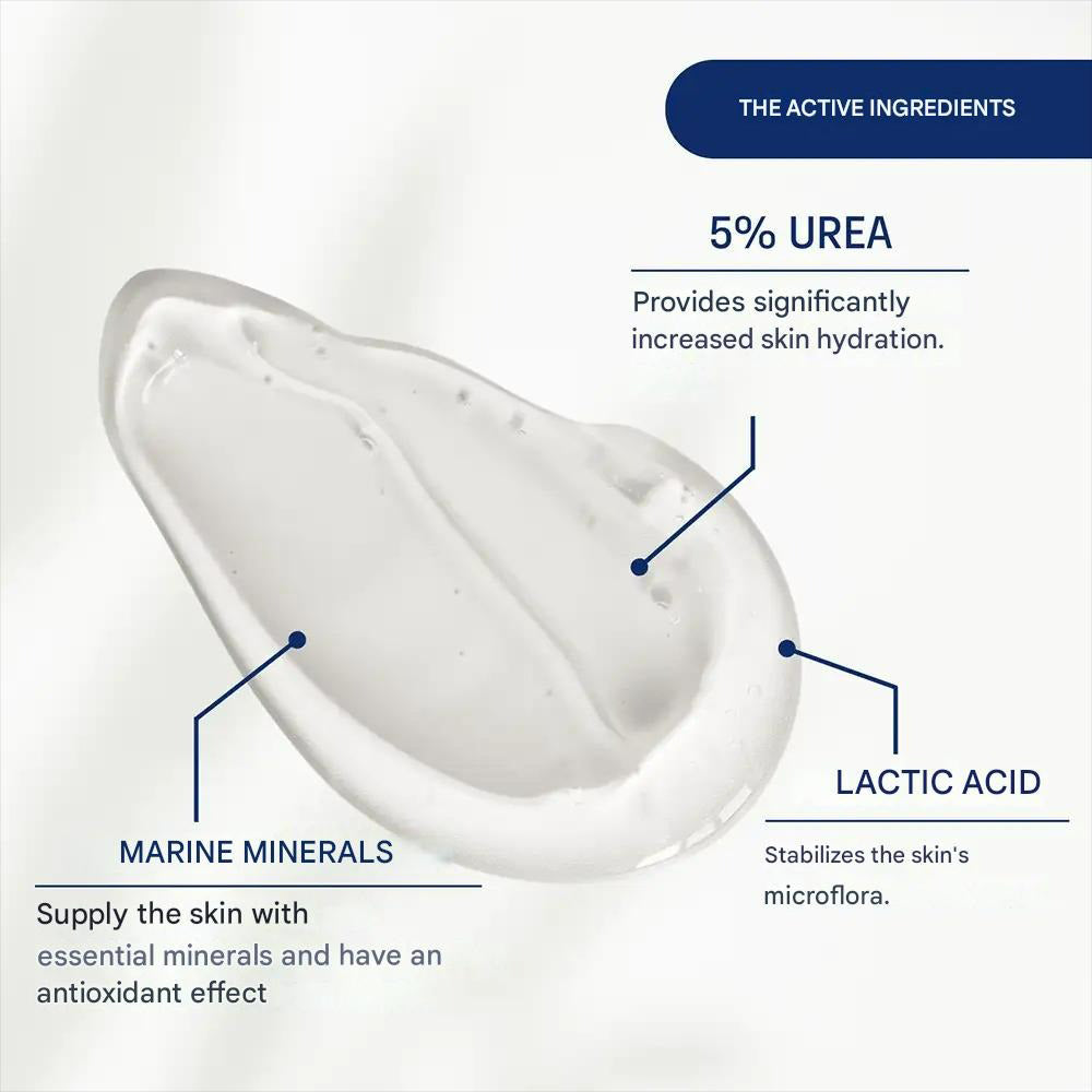 EUBOS Urea Intensivpflege 5% Urea Wasch-Lotion - Duschgel formuliert mit 5% Urea und Glycerin, das zur Aufrechterhaltung eines optimalen Feuchtigkeitsniveaus beiträgt - 200 ml