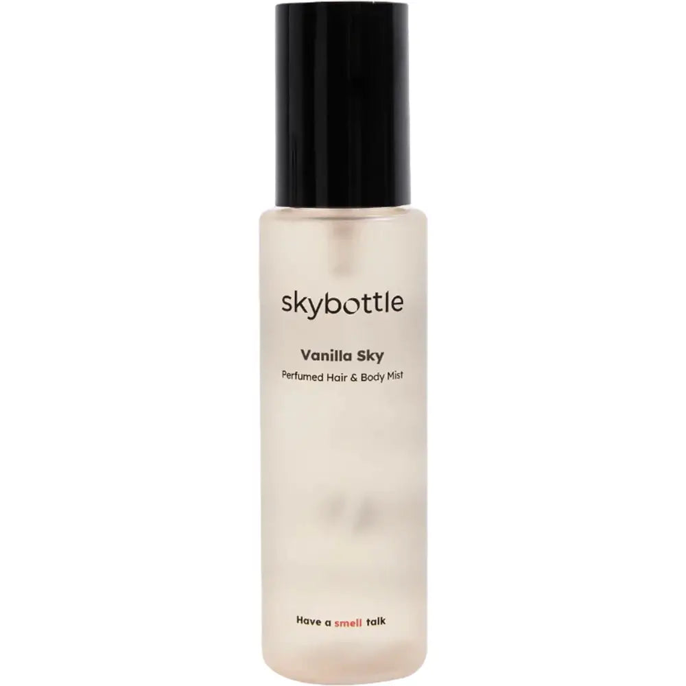 SKYBOTTLE Vanilla Sky - Haarflecken & Körpernebel mit Vanille & Tonkabohne für Feuchtigkeitspflege - 100 ml