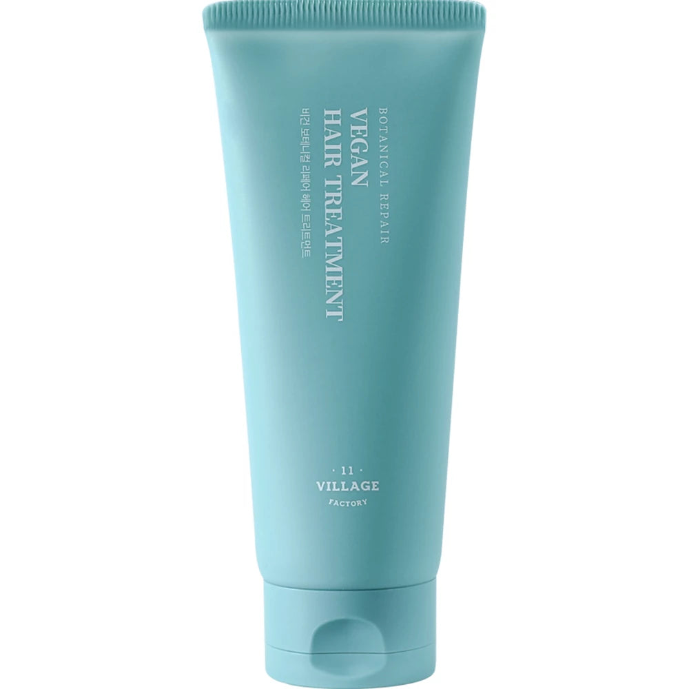 VILLAGE 11 FACTORY Vegane tiefe botanische Reparatur-Haarkur - Feuchtigkeit und Widerstandskraft, 200 ml