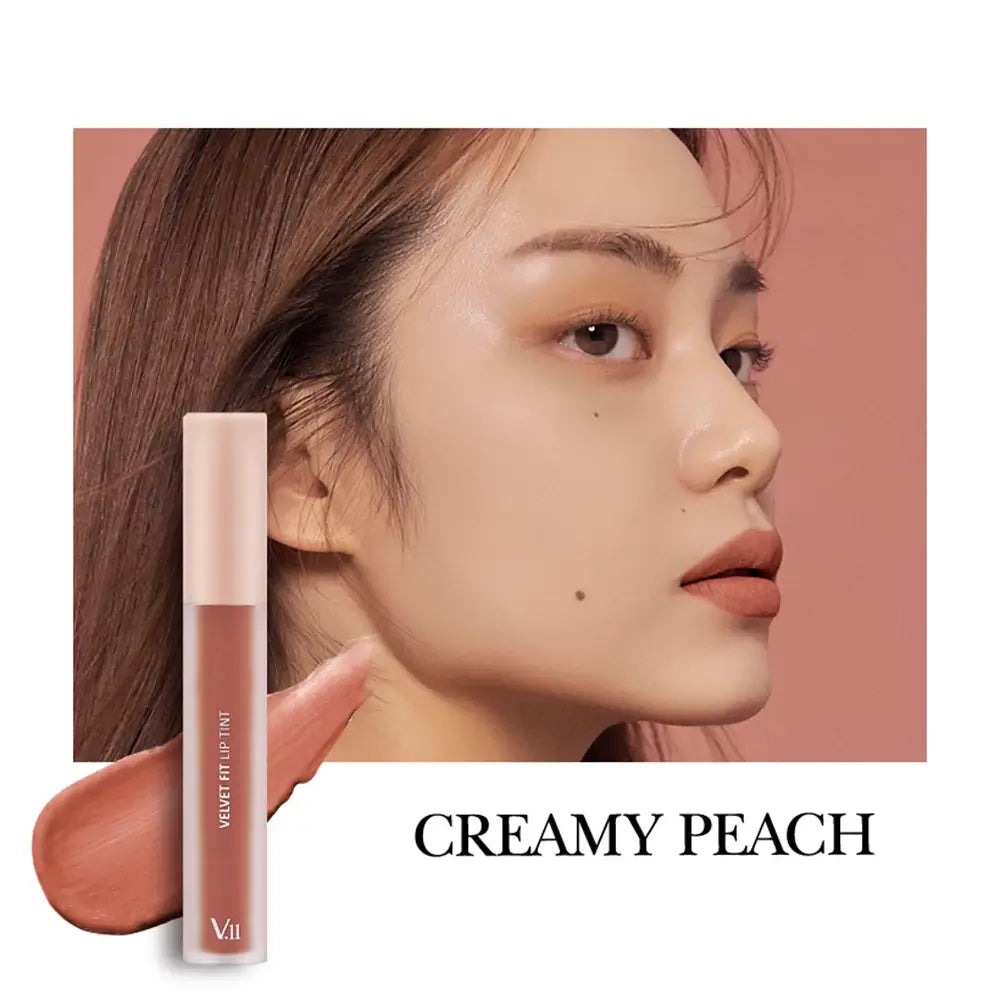 VILLAGE 11 FACTORY Velvet Fit Lip Tint - Creamy Peach