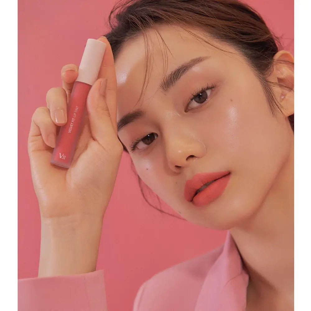 VILLAGE 11 FACTORY Velvet Fit Lip Tint - Ruby Pink
