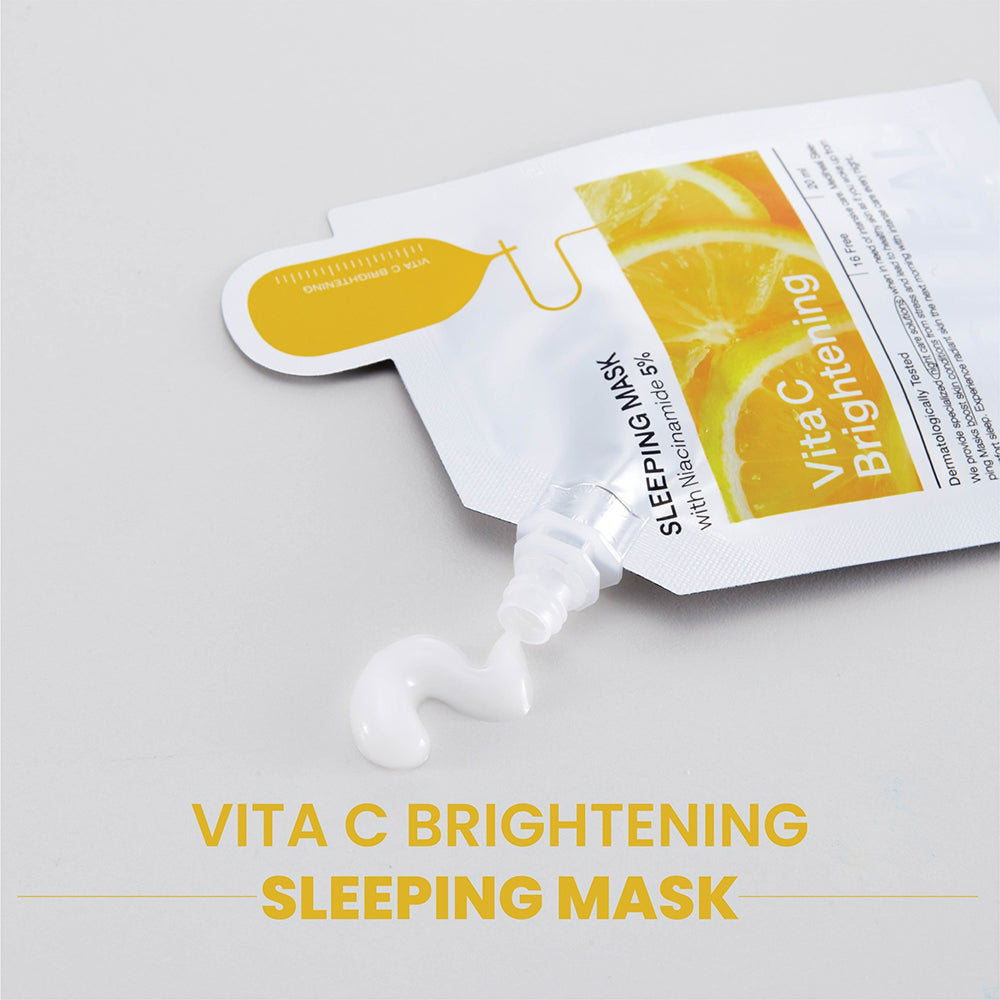 MEDIHEAL Vita C Brightening Sleeping Mask - masca de fata - 20 ml