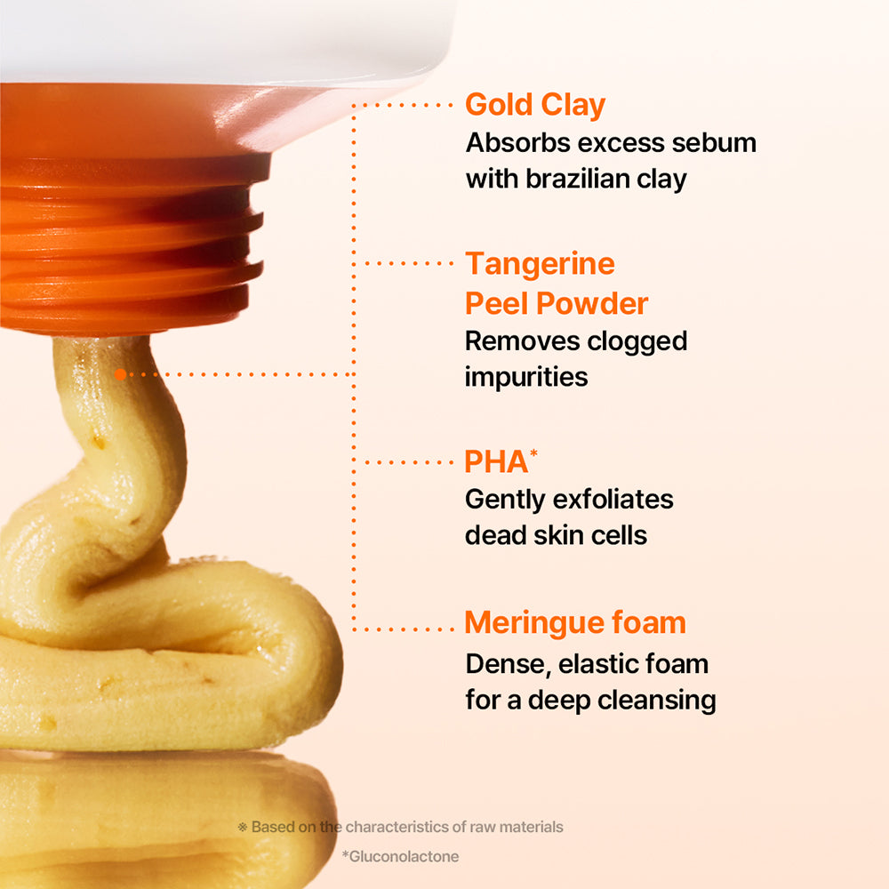 Dear Klairs Vita C Vitamin Pore Clay Mask Cleanser, 150 ml