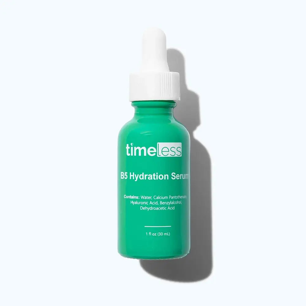 TIMELESS SKIN CARE Reines Feuchtigkeitsserum B5 - Intensive Feuchtigkeitsversorgung und Beruhigung für empfindliche Haut, 30 ml
