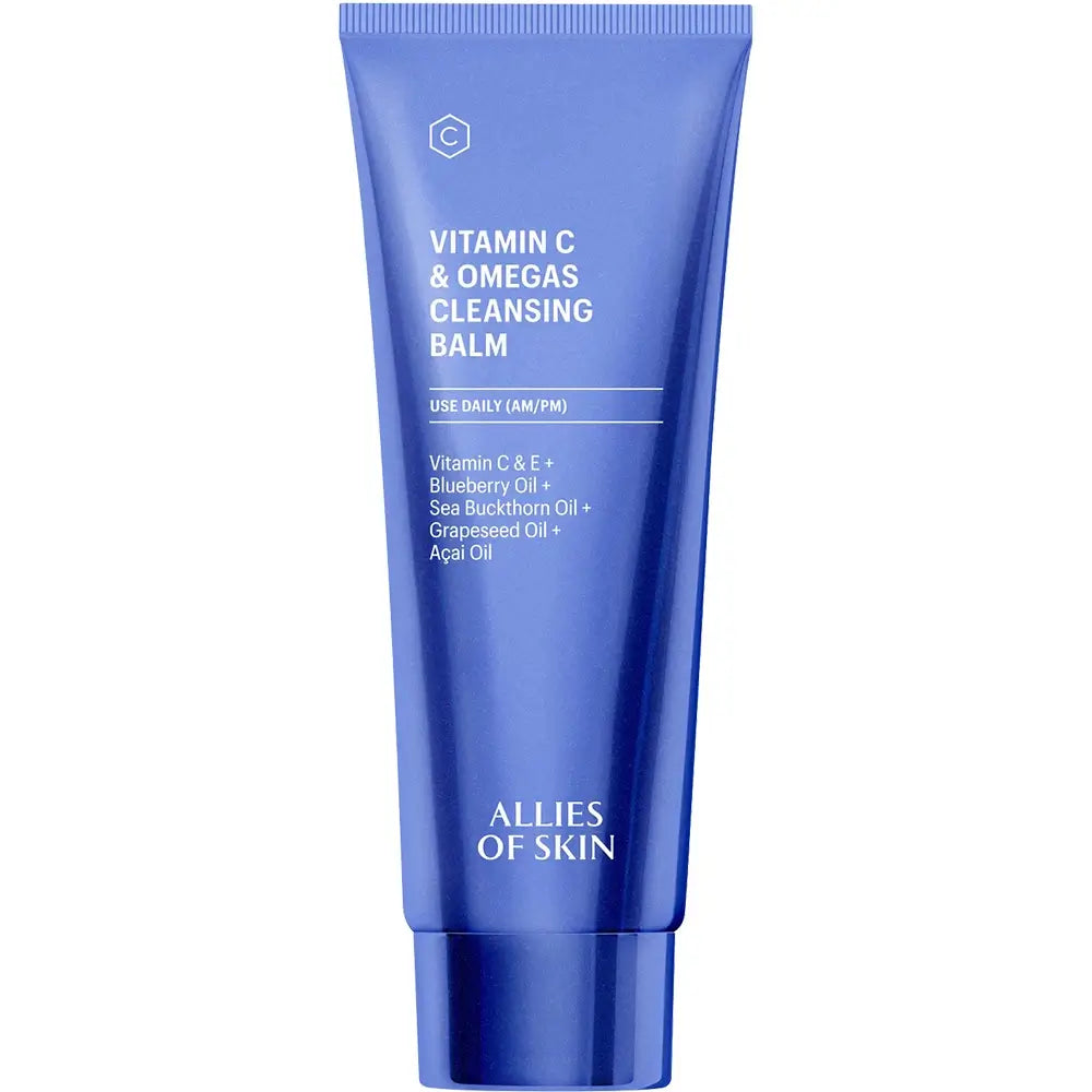ALLIES OF SKIN Vitamin C & Omegas Reinigungsbalsam - Sanfte Reinigung & Intensive Feuchtigkeit