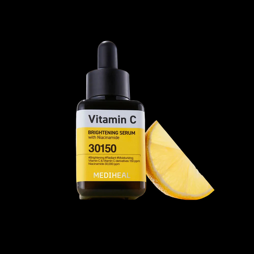 MEDIHEAL Vitamin C Brightening Serum - ser de fata formulat cu vitamina C si niacinamida, care contribuie la iluminarea si uniformizarea tenului si la metinerea aspectului suplu al pielii - 40 ml