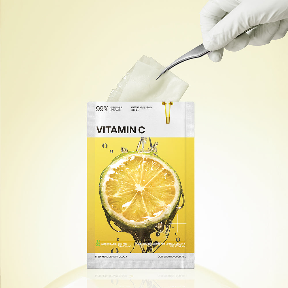 MEDIHEAL Vitamin C Essential Sheet Mask Clear Toning