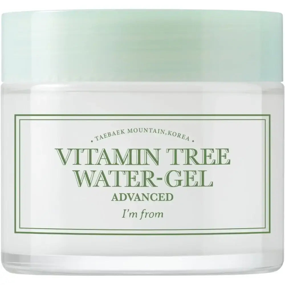 I'm From Vitamin Tree Water Gel Advanced Gel Feuchtigkeitscreme - Intensive Feuchtigkeit und Ausstrahlung, 75 g