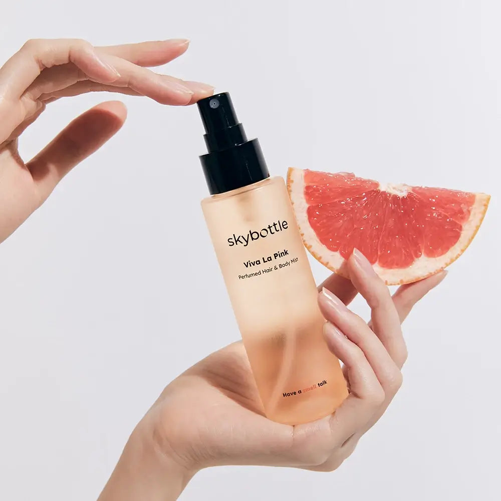 SKYBOTTLE Viva la Pink Haarspray für Körper und Haar - Energetisierende Feuchtigkeit und Frische, 100 ml