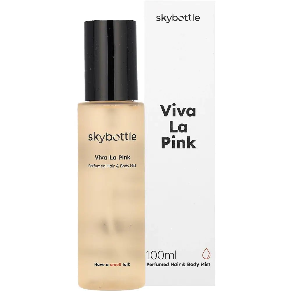 SKYBOTTLE Viva la Pink Haarspray für Körper und Haar - Energetisierende Feuchtigkeit und Frische, 100 ml
