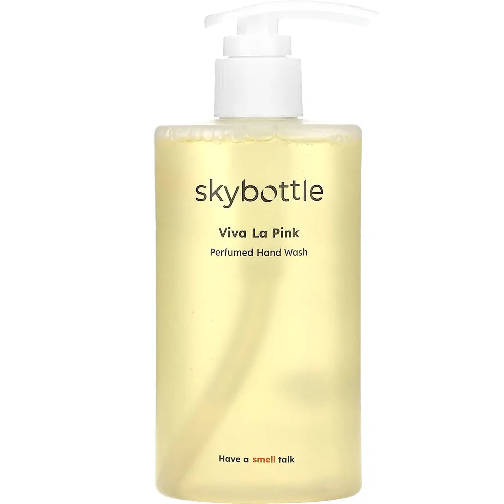 SKYBOTTLE Viva la Pink Handseife - Flüssigseife für die Hände mit Grapefruit und Zitrone, die zur Hautfeuchtigkeit und zum Hautkomfort beiträgt - 300 ml