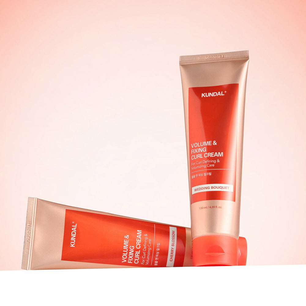 KUNDAL Volume & Fixing Curl Dream - Locken-Styling-Creme mit Arganöl und Avocadoöl, zur Definition von Locken für ein natürlich definiertes und kontrolliertes Aussehen - 130 ml