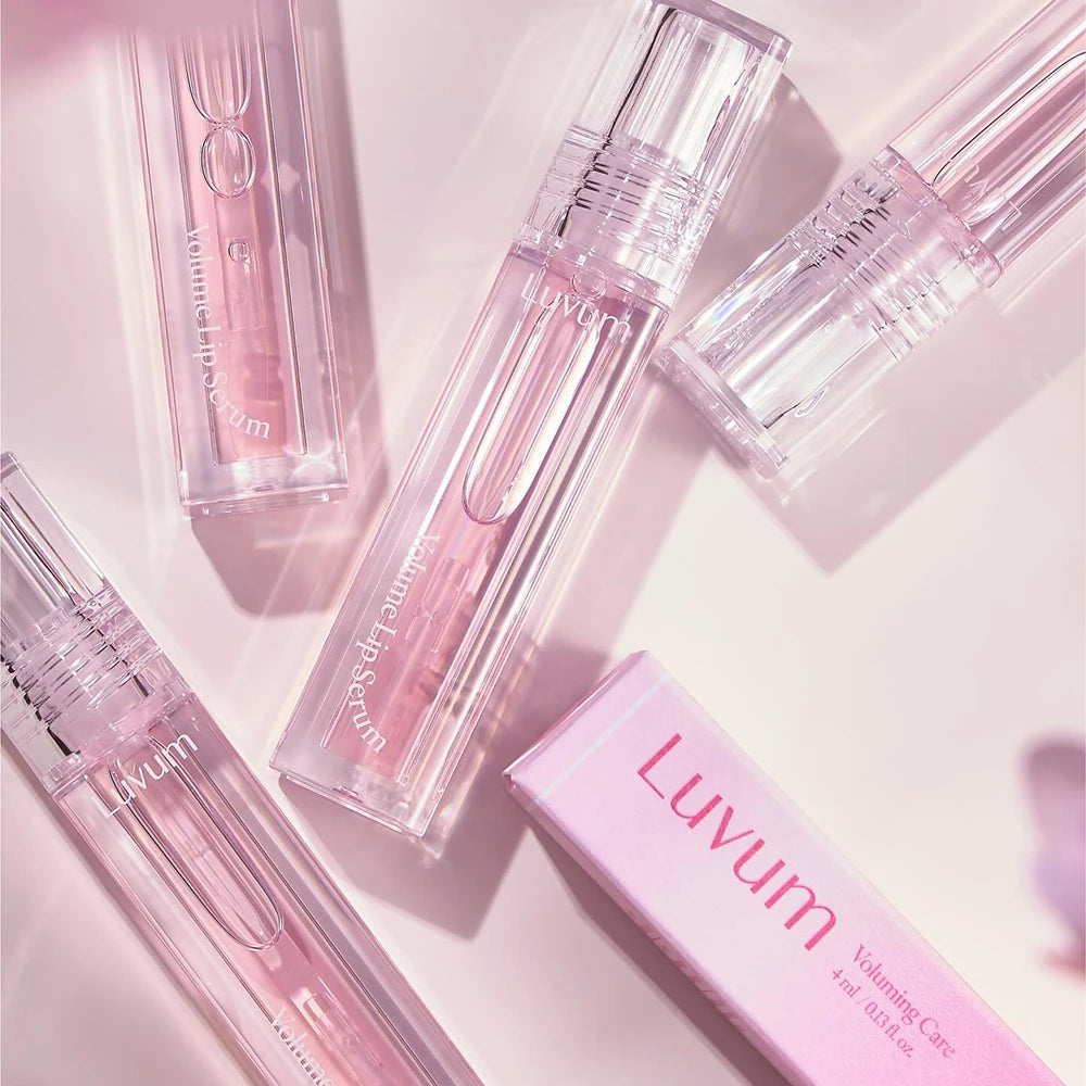 LUVUM Volumen Lippen-Serum - Lippen-Serum formuliert mit Plump Oleoactif und Kollagen, für sichtbar vollere, glattere und perfekt definierte Lippen - 4 ml