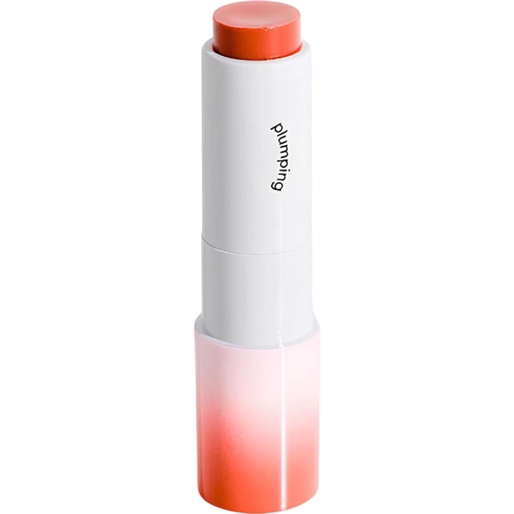 SKYBOTTLE Volumizing Color Lip Balm - Lippenbalsam mit Granatapfelblütenextrakt und nährenden Pflanzenölen für vollere Lippen und Feuchtigkeitspflege - 3,5 g - 02 Dear Coral