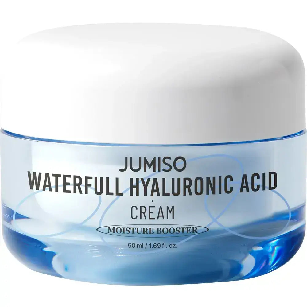 JUMISO Waterfull Hyaluronic Acid Cream - Feuchtigkeitscreme mit Hyaluronsäure und Bifida Ferment für die Hautpflege - 50 ml