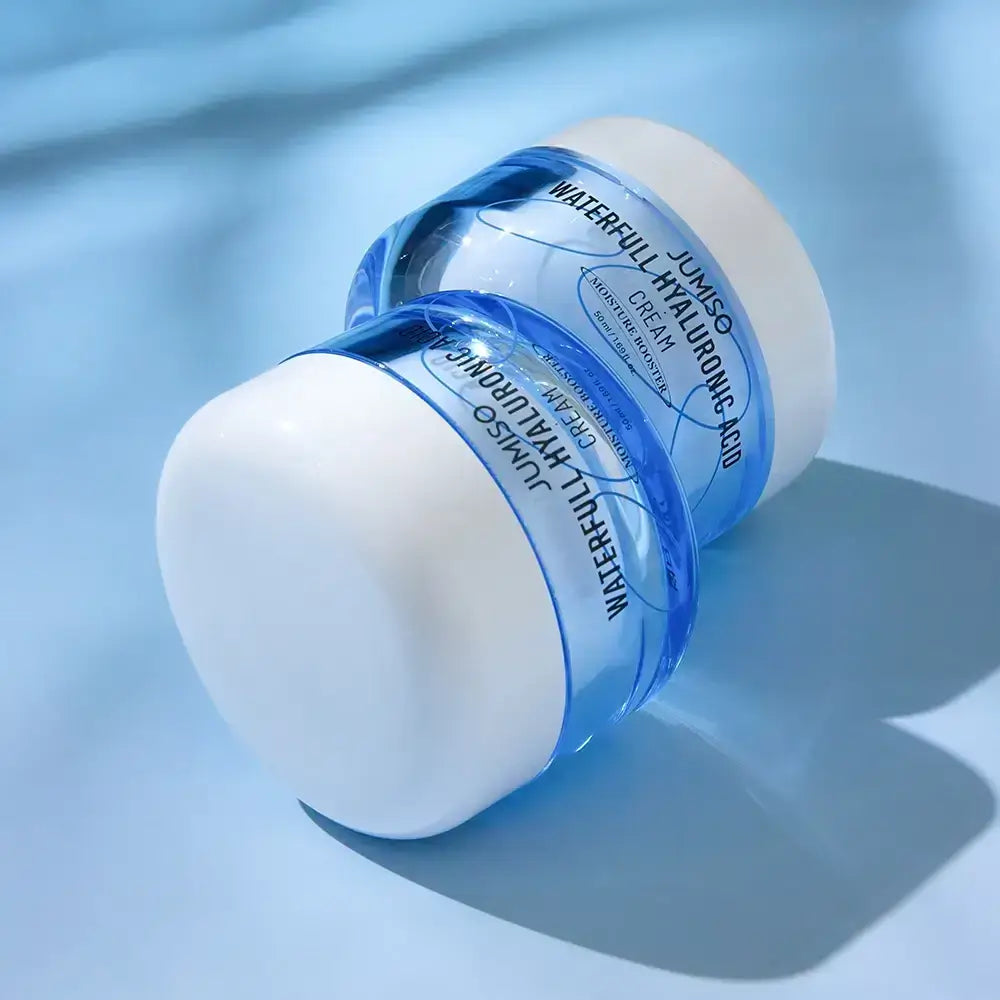 JUMISO Waterfull Hyaluronic Acid Cream - Feuchtigkeitscreme mit Hyaluronsäure und Bifida Ferment für die Hautpflege - 50 ml