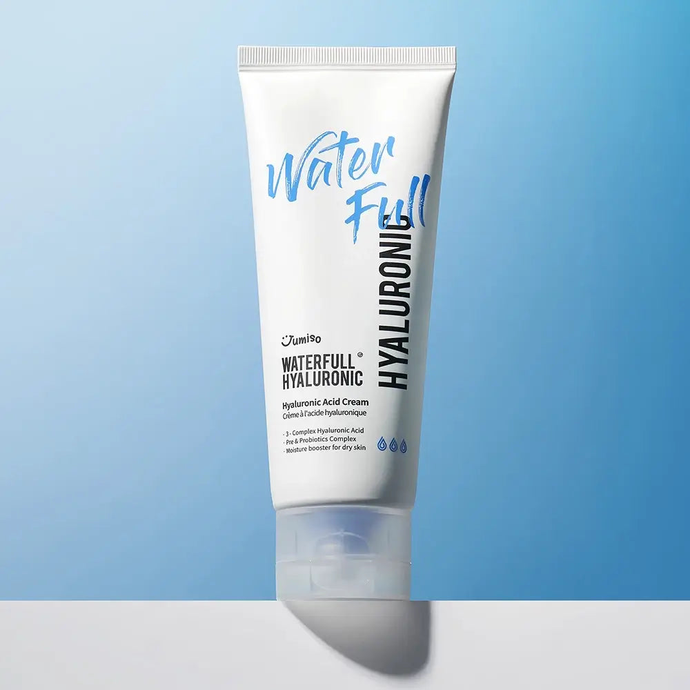 JUMISO Waterfull Hyaluronsäurecreme - Gesichtscreme mit Hyaluronsäure und Bifida Ferment Lysat zur Hautfeuchtigkeit und -komfort - 100 ml