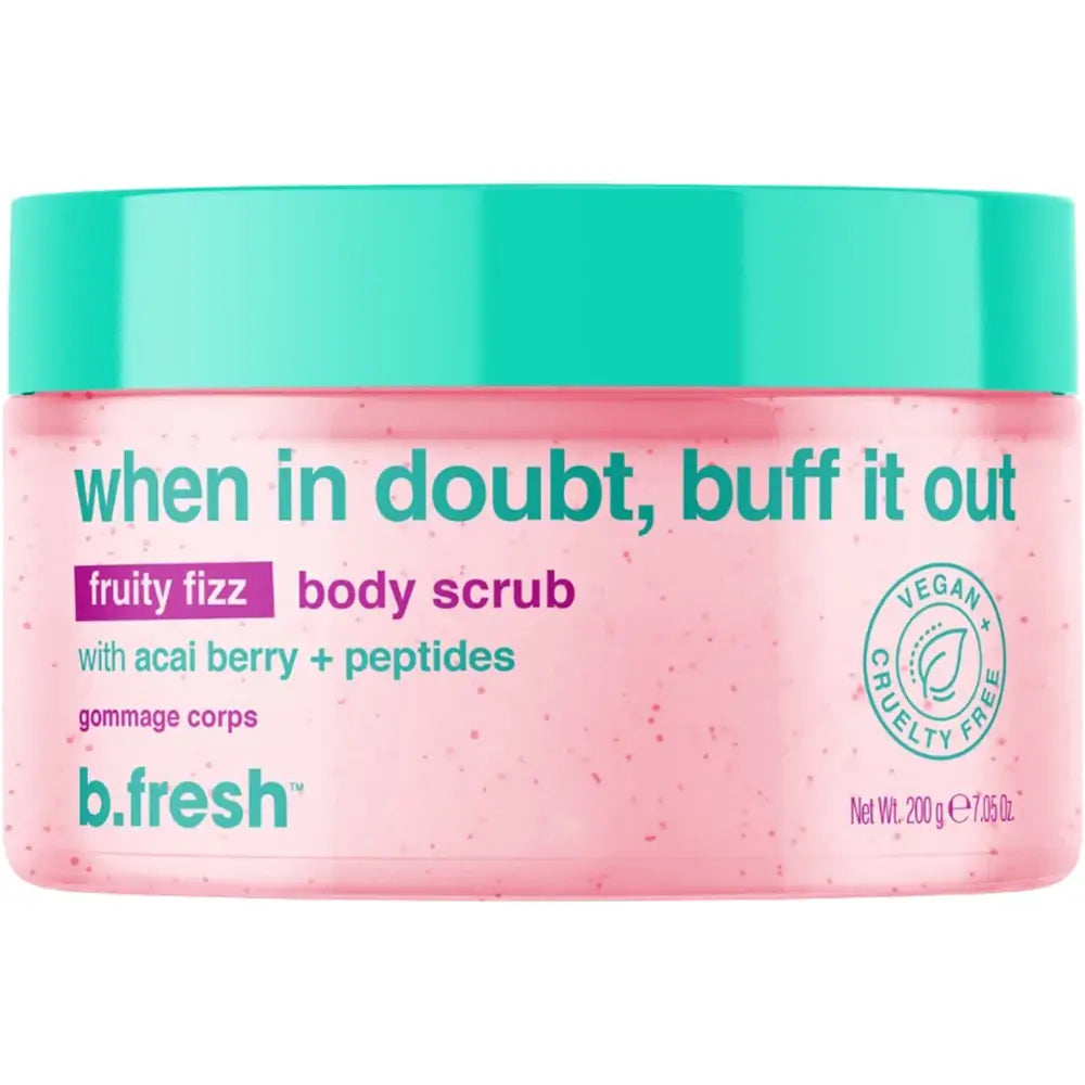 B.fresh Peeling für Körper mit Peptiden und Früchten - sanftes Peeling und intensive Feuchtigkeitspflege, 200 ml