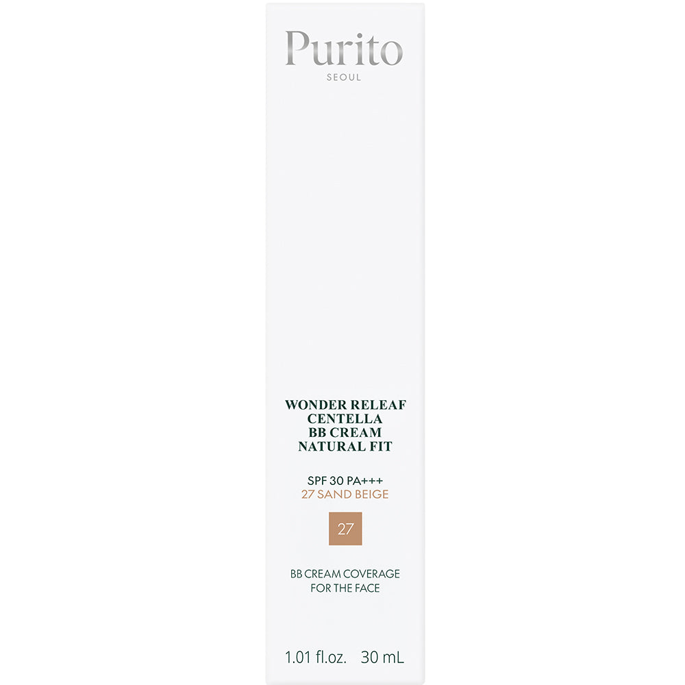 Wonder Releaf Centella BB Cream Natural Fit Getönte Gesichtscreme 27 Sand Beige SPF 30 PA+++