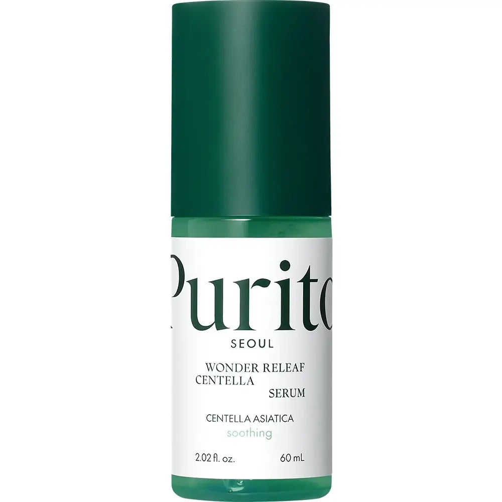 PURITO Wonder Releaf Centella Serum - Serum für das Gesicht mit Centella Asiatica und Allantoin, das zur Beruhigung der Haut und zur Aufrechterhaltung des Hautkomforts beiträgt - 60 ml