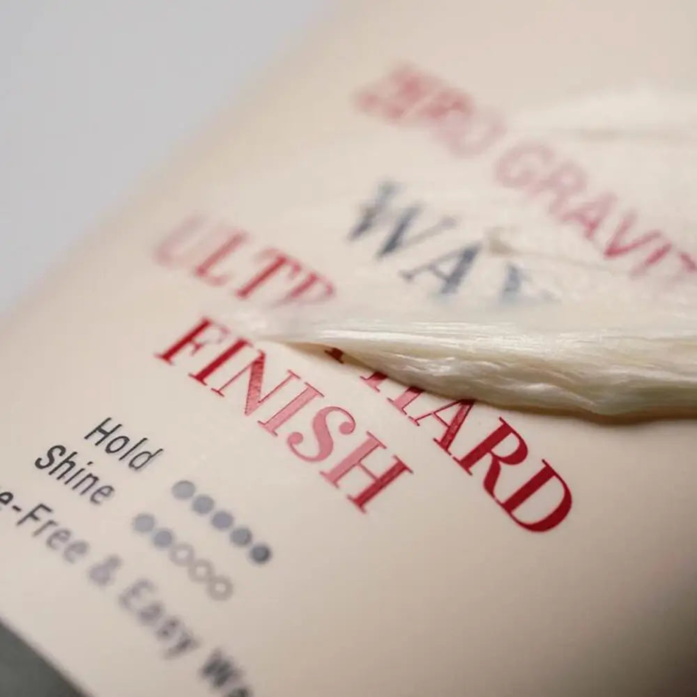 CURLY SHYLL Zero Gravity Wax Ultra Hard Finish - Haarswachs mit starkem Halt über 12 Stunden und mattem Finish, formuliert mit Rhizophora Mangle Zell-Extrakten und Rosmarinblättern - 100 ml