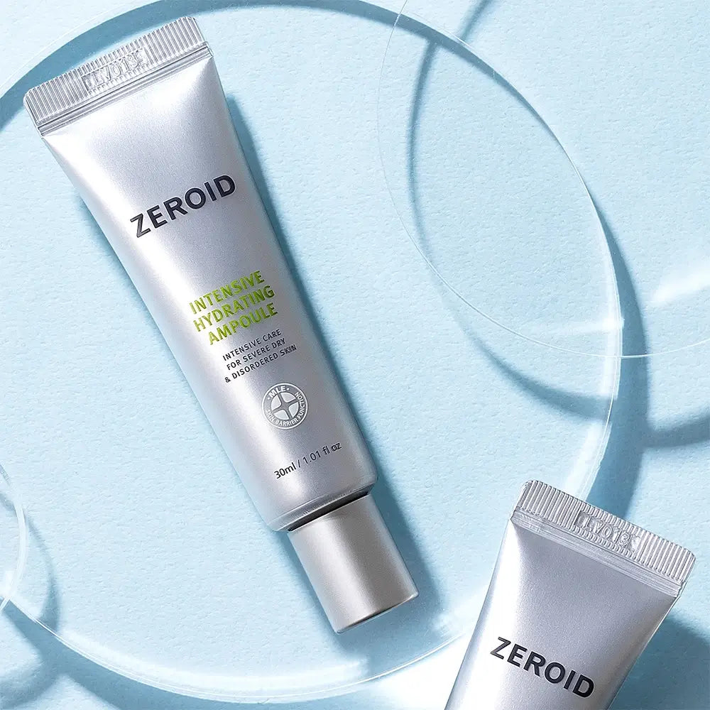 Anwendung des ZEROID Serums im Gesicht	