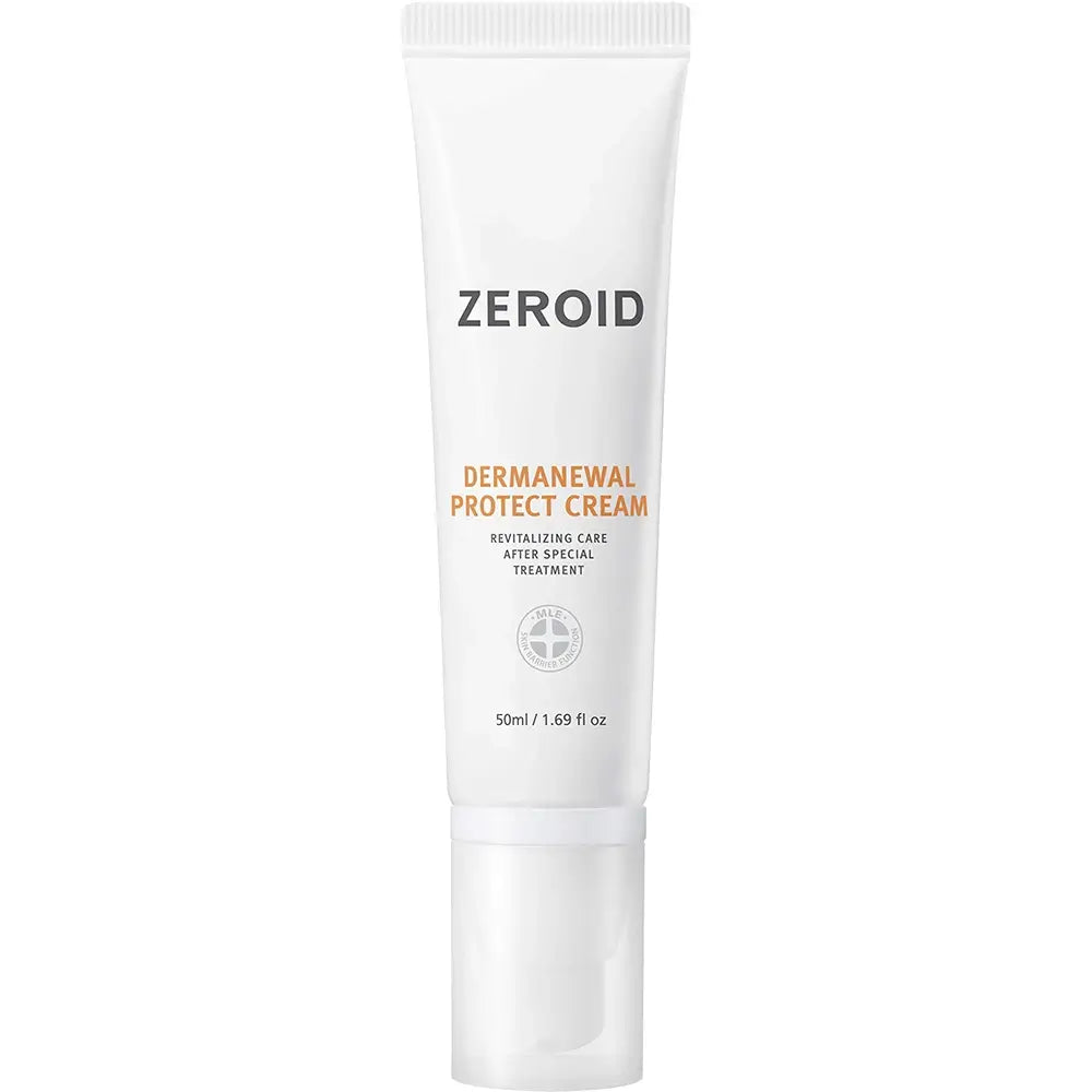 ZEROID Dermanewel Protect Cream – Tube Vorderseite	