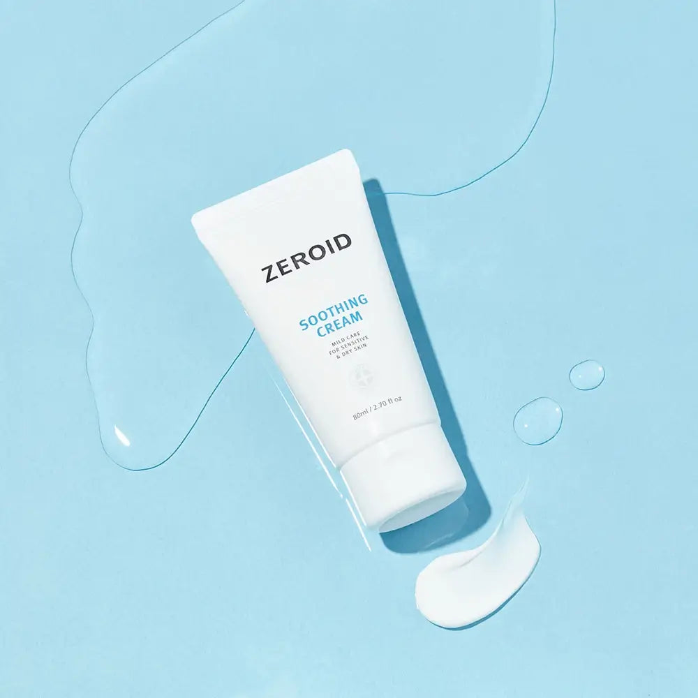 Verpackung & Tube der ZEROID Soothing Cream	